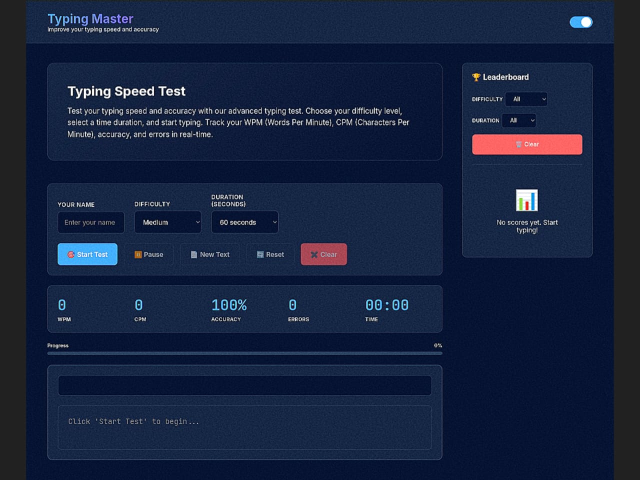 Typing Master V2