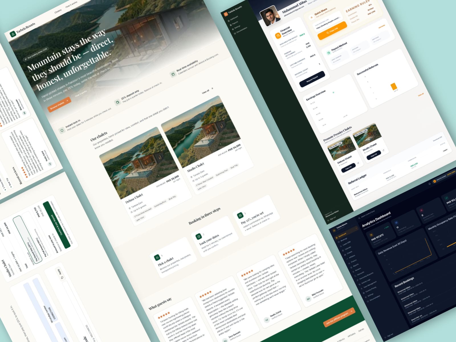Chalet Booking System